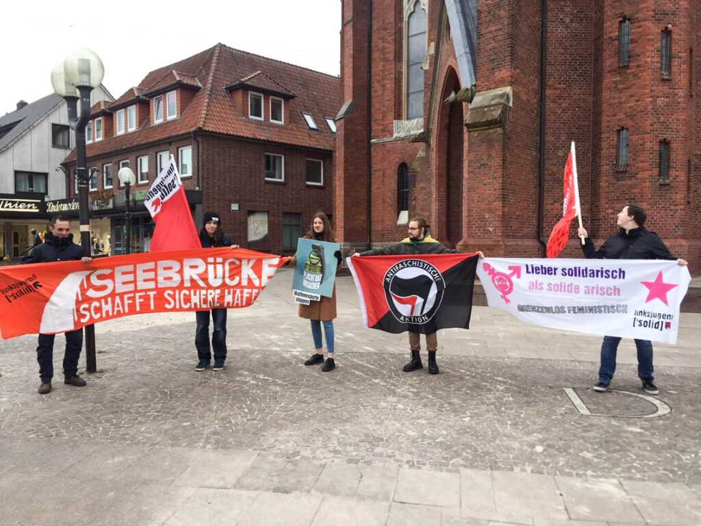 Seebruecke-Demonstration